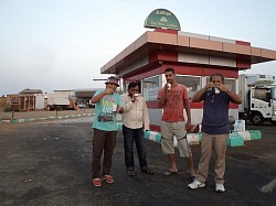 Stopped by a road cafe, on the way to project site. Jizan, Saudi Arabia ☕☕