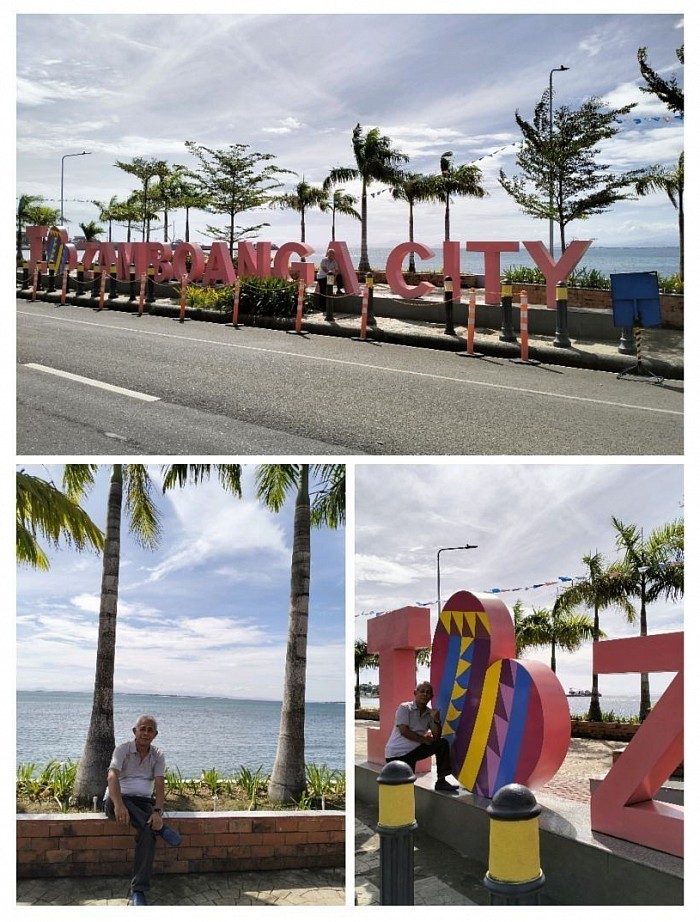 ... cawa2x boulevard where we used to stroll and bathe before 🤭 background is the Sulu sea